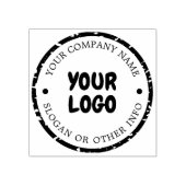 Eigen Logo Rubberstempel (Afrduk)