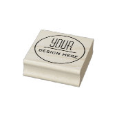 Eigen logo  rubberstempel (Stempel)