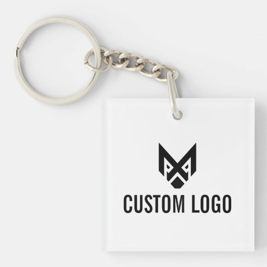 Eigen logo sleutelhanger (voorkant)