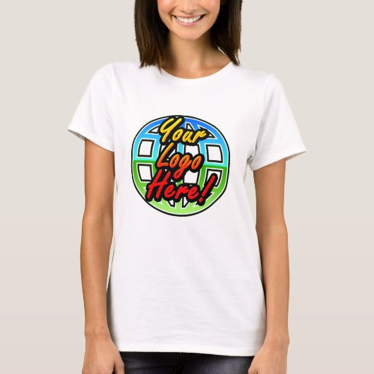 Eigen Logo voor één Afbeelding - Uniform/Promo T-shirt (Voorkant)