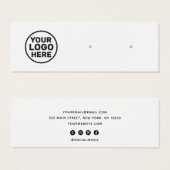 Eigen Logo-wittestopstelling toevoegen Houder beel Mini Visitekaartjes (Voorkant /achterkant)