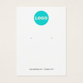 Eigen Logo-witteweergavehouder toevoegen Visitekaartje (Voorkant)