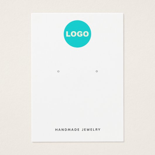 Eigen Logo-witteweergavehouder toevoegen Visitekaartje (Voorkant)