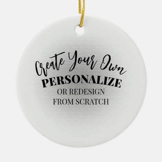 Eigen maat maken keramisch ornament (Voorkant)