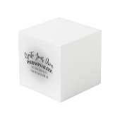 Eigen maat maken kubus (Voorkant hoekig)