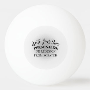 Eigen maat maken pingpongbal