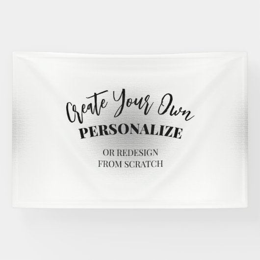 Eigen maat maken spandoek (Horizontaal)