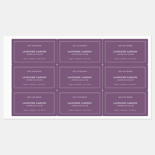 Eigen merk toevoegen Aangepast kleurenkeurmerk Mod Labels (Vel)