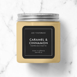 Eigen merk toevoegen Aangepast kleurenkeurmerk Mod Vierkante Sticker