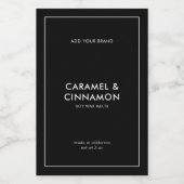 Eigen merk toevoegen Aangepast kleurenkeurmerk Mod Wijn Etiket (Enkel label)