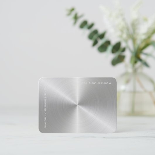 Eigen merknaam visitekaartje (Staand voorkant)