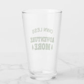 Eigen minder, avontuur meer glas (Achterkant)