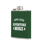 Eigen minder, avontuur meer heupfles (Links)