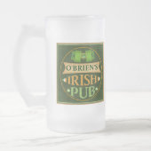 Eigen Mok van St. Patrick's Irish Pub Beer / Stein (Links)