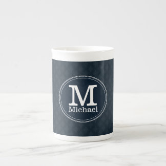 Eigen monogram diepzeemacht porselein kop