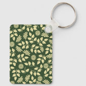 Eigen monogram en naam deegblad sleutelhanger (Achterkant)