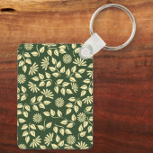 Eigen monogram en naam deegblad sleutelhanger (Achterkant)