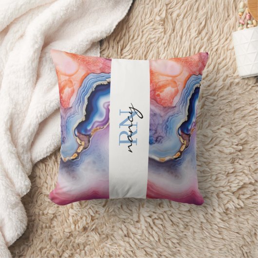 Eigen Monogram Kussen (Deken)