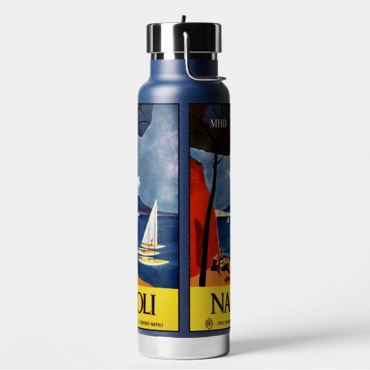 Eigen monogram Napoli (Napels) Waterfles (Links)