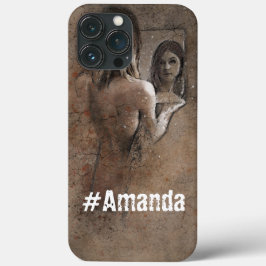 Eigen monogrammen, schattig, fotokunst Case-Mate iPhone case