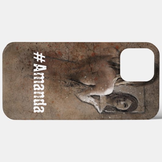 Eigen monogrammen, schattig, fotokunst Case-Mate iPhone case (Achterkant (horizontaal))