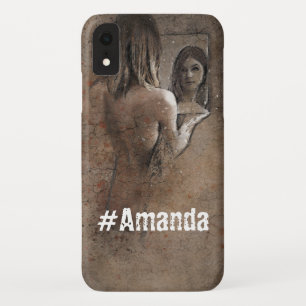 Eigen monogrammen, schattig, fotokunst Case-Mate iPhone case