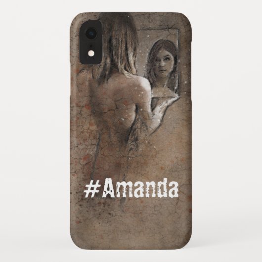 Eigen monogrammen, schattig, fotokunst Case-Mate iPhone case (Achterkant)