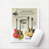 Eigen mousepad van Eddie Durham Centennial Guitars Muismat (Met muis)