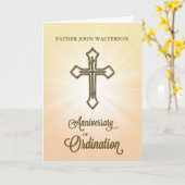 Eigen naam, 2e Jubileum van Ordination, Gold C Kaart (Gele Bloem)