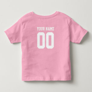 Eigen naam Aantal Kinderen Football Jersey Shirt