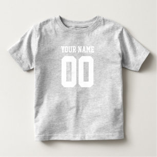 Eigen naam Baby Jersey Bodysuit Football