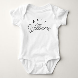 Eigen naam Baby-pak, Baby-cadeaubon Baby-pak Romper