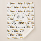 Eigen naam backhoe constructietechniek sherpa deken (Voorkant)