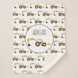 Eigen naam backhoe constructietechniek sherpa deken