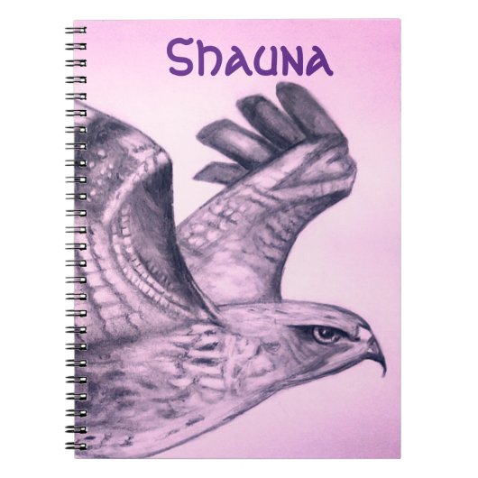 Eigen naam Beauful Bird Notitieboek (Voorkant)