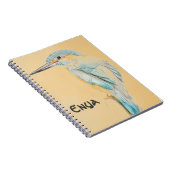 Eigen naam Beauful Bird Notitieboek (Rechterzijde)
