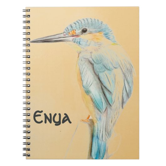Eigen naam Beauful Bird Notitieboek (Voorkant)