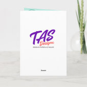 Eigen naam Blauwgroen ballonnen van het Guinese va Kaart (Achterkant)