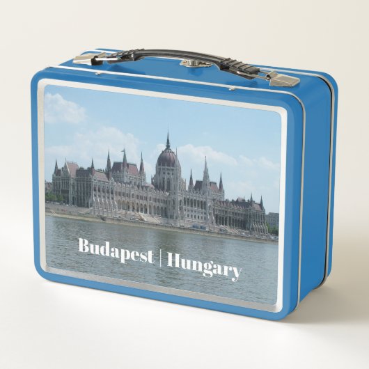 Eigen naam Boedapest-lunchbox (Achterkant)