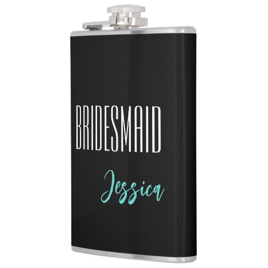 Eigen naam bridesmaïde fles heupfles (Links)