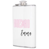Eigen naam bridesmaïde fles heupfles (Links)
