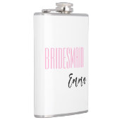 Eigen naam bridesmaïde fles heupfles (Rechts)