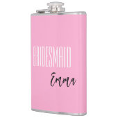 Eigen naam bridesmaïde fles heupfles (Links)