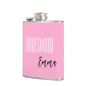 Eigen naam bridesmaïde fles heupfles (Links)