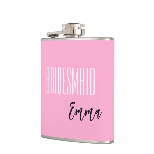 Eigen naam bridesmaïde fles heupfles (Links)