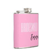 Eigen naam bridesmaïde fles heupfles (Rechts)