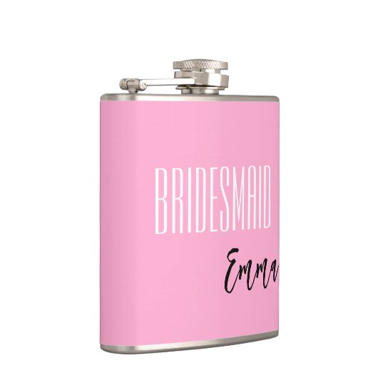 Eigen naam bridesmaïde fles heupfles (Rechts)