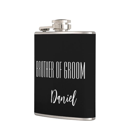 Eigen naam Brother van de kolf Heupfles (Links)