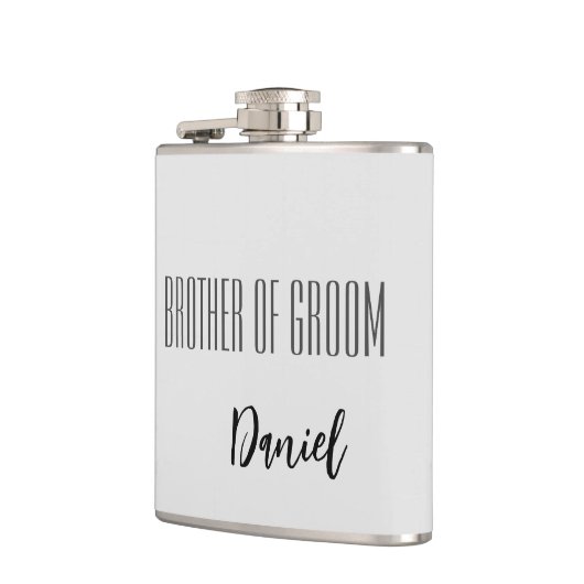 Eigen naam Brother van de kolf Heupfles (Links)