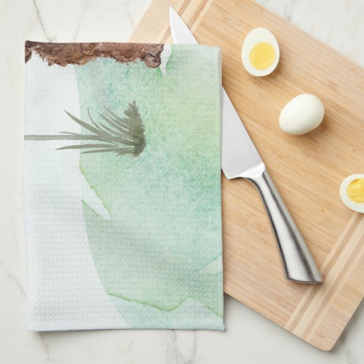 Eigen naam bruin cocao Pet Dog Theedoek (Quarter Fold)